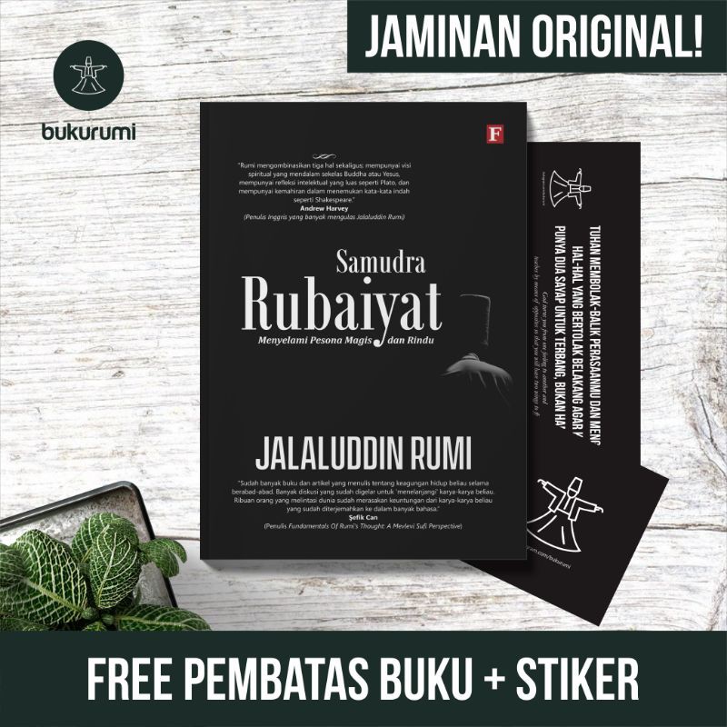 Jual Buku SAMUDRA RUBAIYAT - Jalaluddin Rumi (Original) | Shopee Indonesia