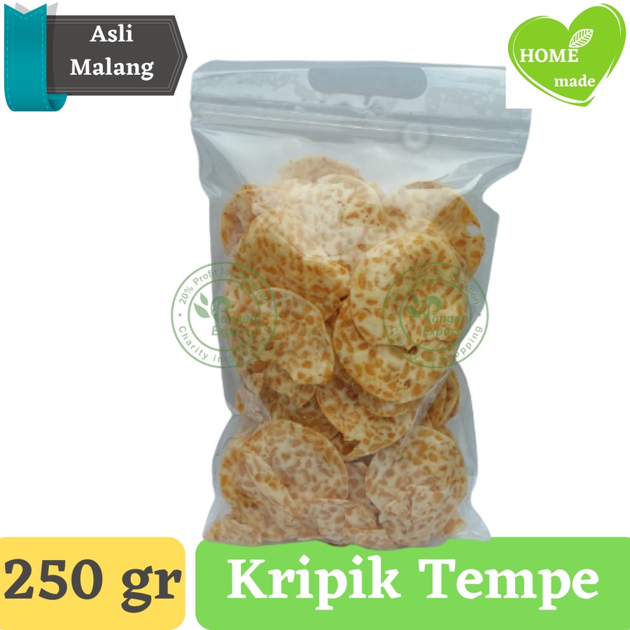 Jual Keripik Tempe Khas Malang Homemade Tempe Crackers with Australian Soy Shopee Indonesia