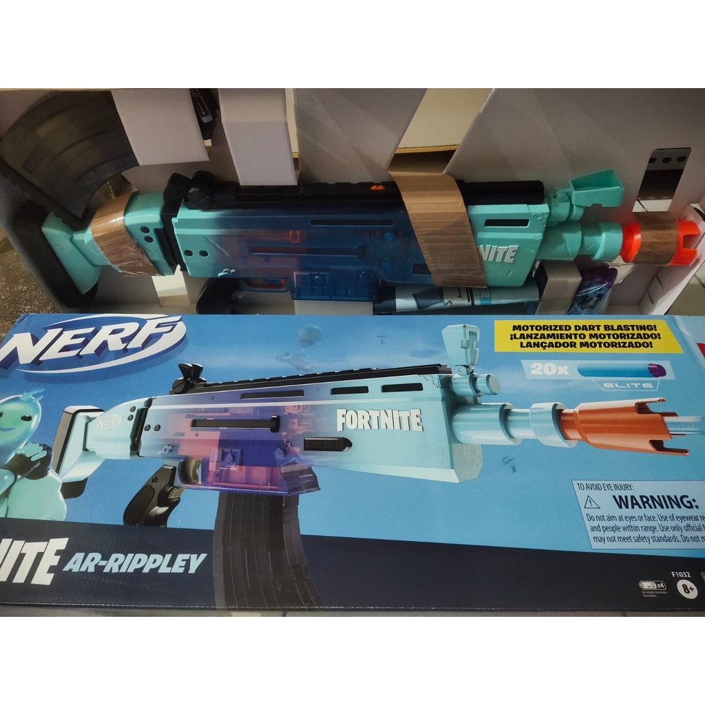Nerf Fortnite AR-Rippley Motorizada 