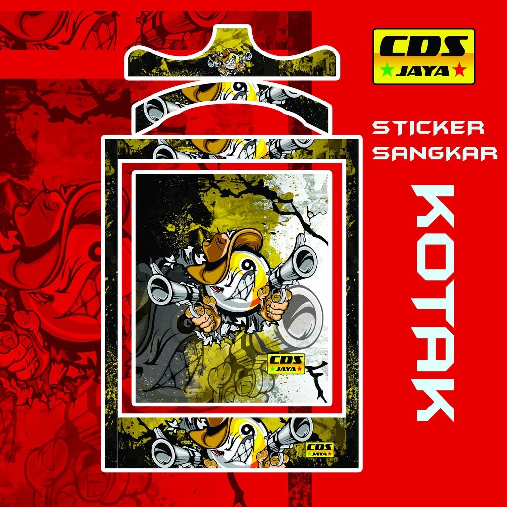 Jual STICKER SANGKAR KOTAK NINE BALL | Shopee Indonesia