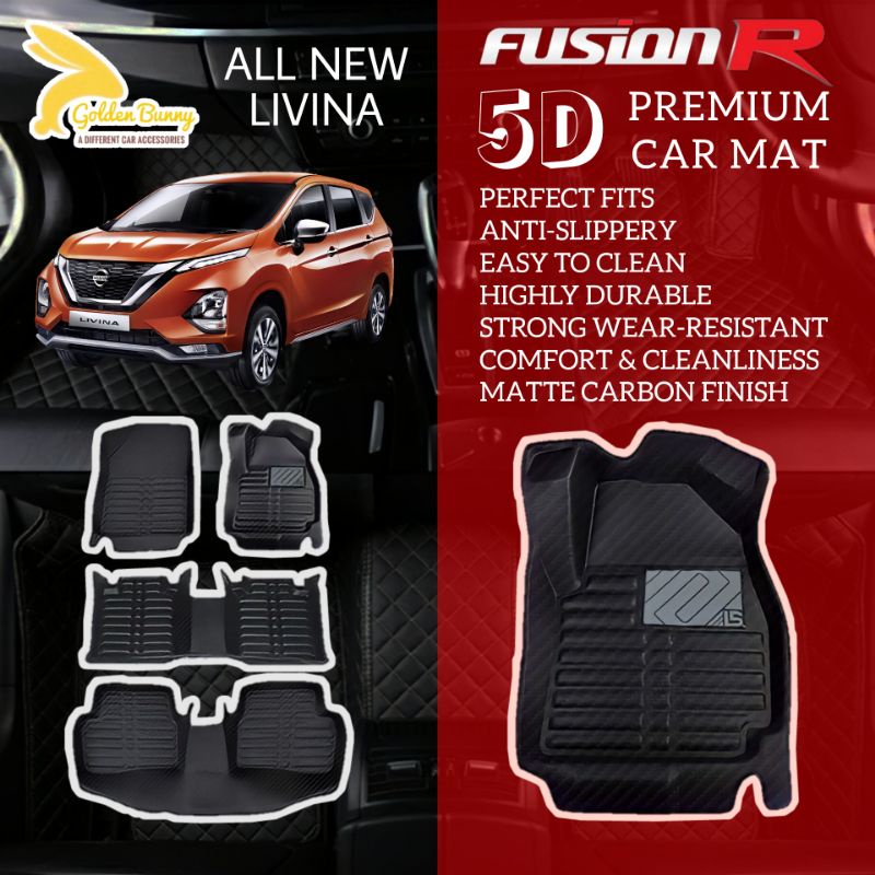 Jual Fusion R Karpet Mobil D All New Livina Premium Car Carpet