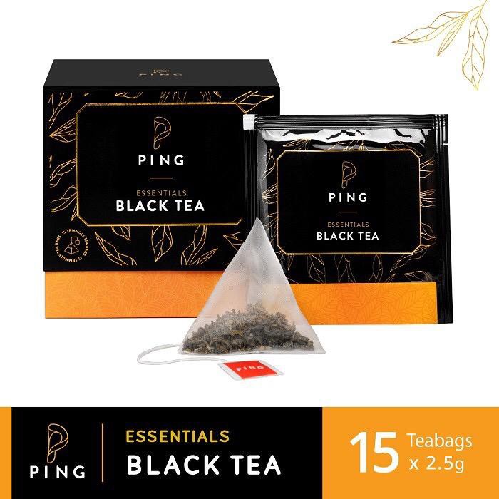 Jual Ping Tea Essentials Black Tea 37.5gr [15 Tea Bags @2.5gr] | Shopee ...