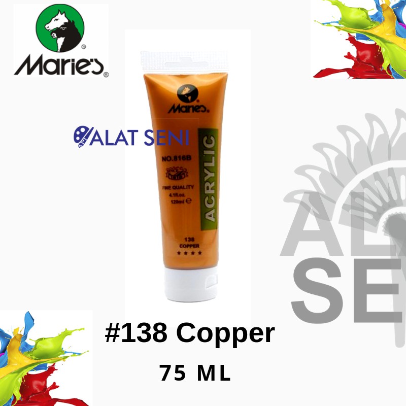 Jual Maries Acrylic Colour 75ml Copper Cat Acrylic Maries Cat