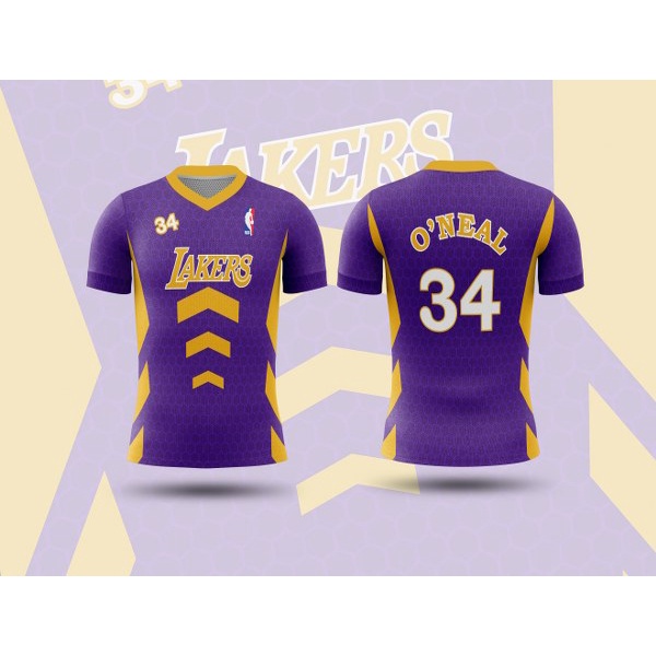 Jual Jersey Olahraga Basket Basketball Lakers NBA Pria Custom Full Printing 06 Shopee Indonesia