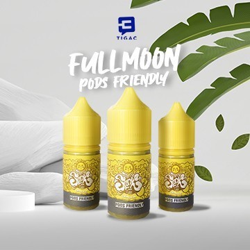 Jual Slank Full Moon Saltnic Liquid By Tigac 30ml Bercukai | Shopee ...