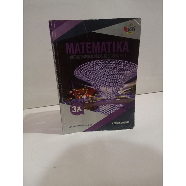 Jual Buku Matematika Kelas 9 SMP Semester 1 | Shopee Indonesia