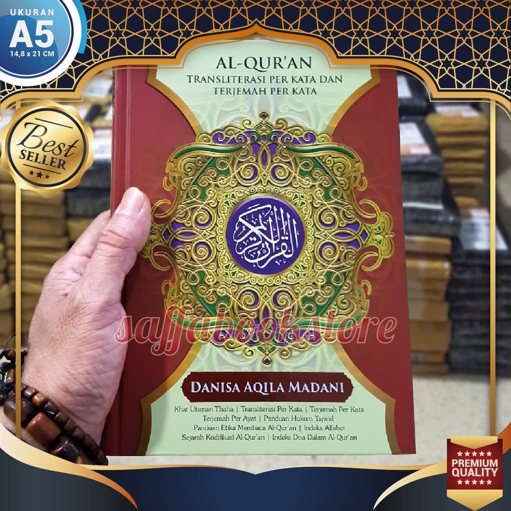 Jual Best Seller Alquran Cetak Nama Sendiri Al Quran Terjemah Perkata