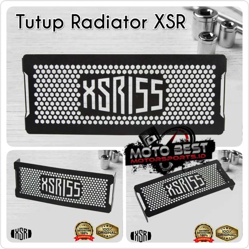 Jual Cover Tutup Radiator Nitex Aluminium Yamaha XSR 155 | Shopee Indonesia