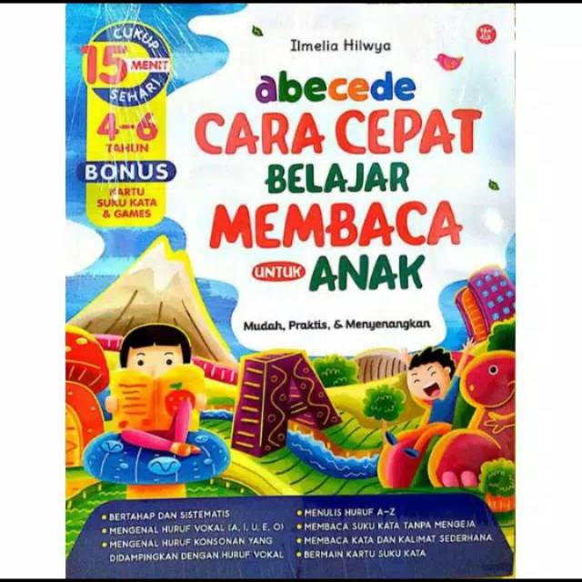 Jual Abecede Cara Cepat Belajar Membaca Untuk Anak | Shopee Indonesia