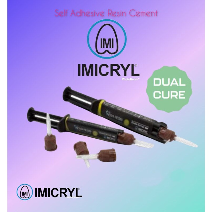 Jual DENTAL RESIN CEMENT SELF ADHESIVE IMICRYL NOVA DUAL CURE 11gr