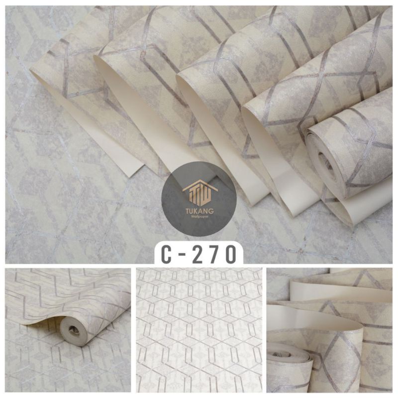 Jual WALLPAPER DINDING VINYL SIMPLE ELEGANT TEBAL BERTEKSTUR DAN TIMBUL