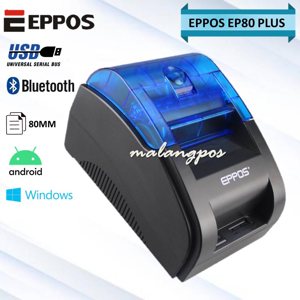 Jual Mini Thermal Printer Mobile Reciept Pos Printer Eppos Ep Plus Mm Kertas Thermal Kasir