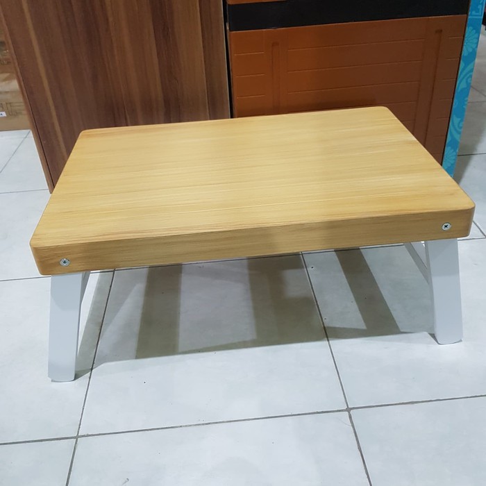Jual Meja laptop lipat kayu lesehan / Meja laptop anak / meja lipat