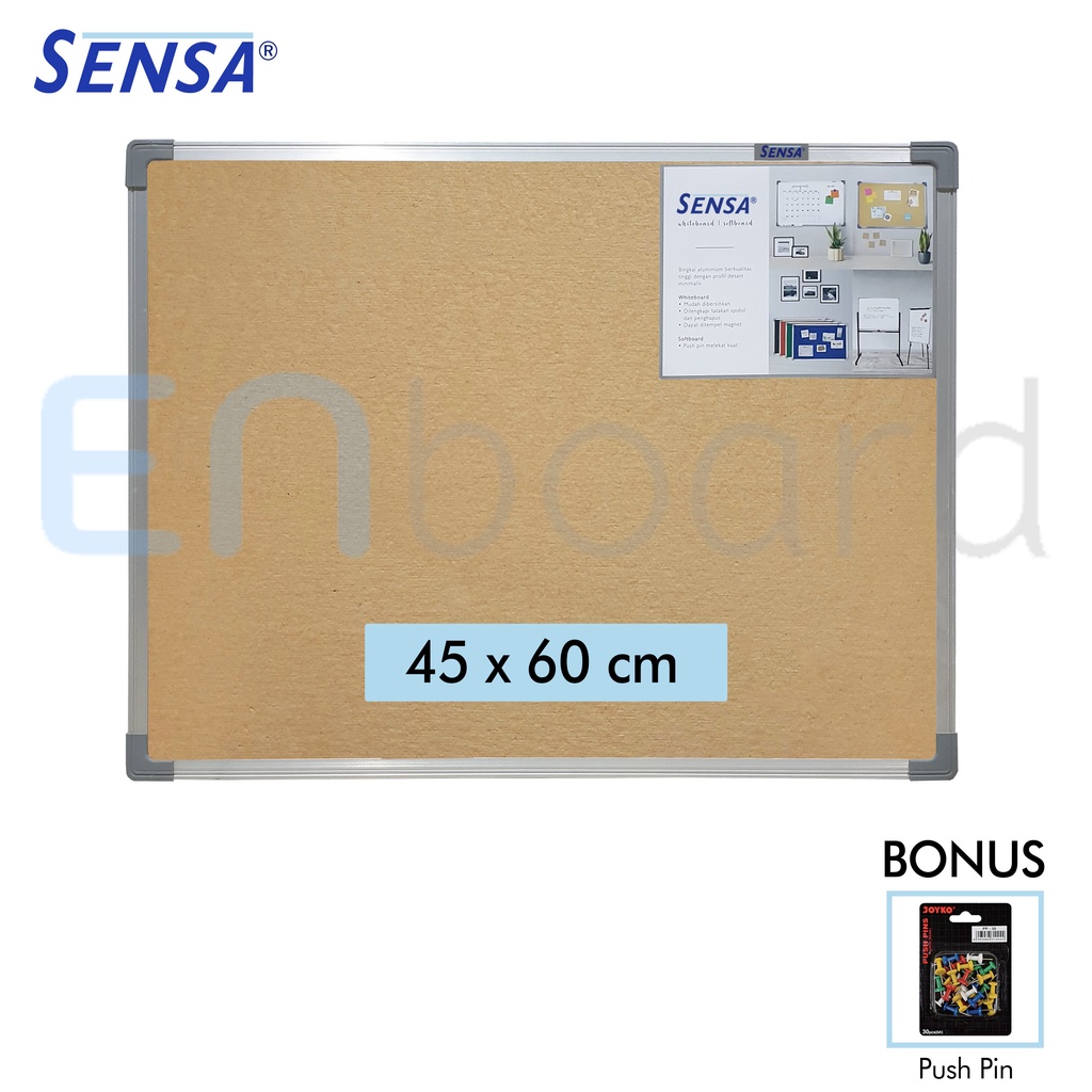 Jual Softboard / Pin Board / Cork Board / Papan Pengumuman / Mading ...