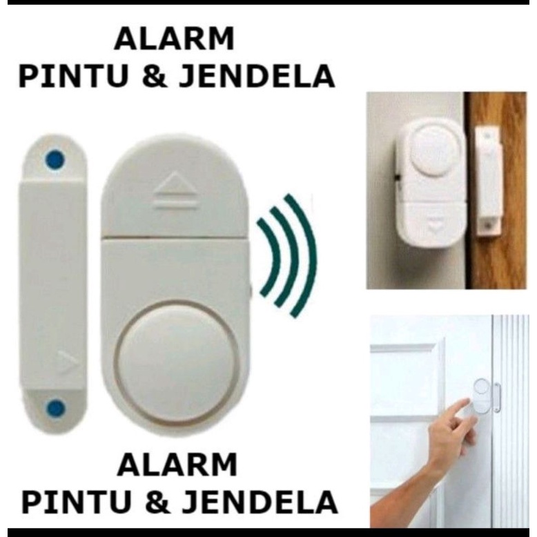 Jual Alarm Pintu Lemari Jendela Rumah Sensor Anti Maling Alarm Pintu ...