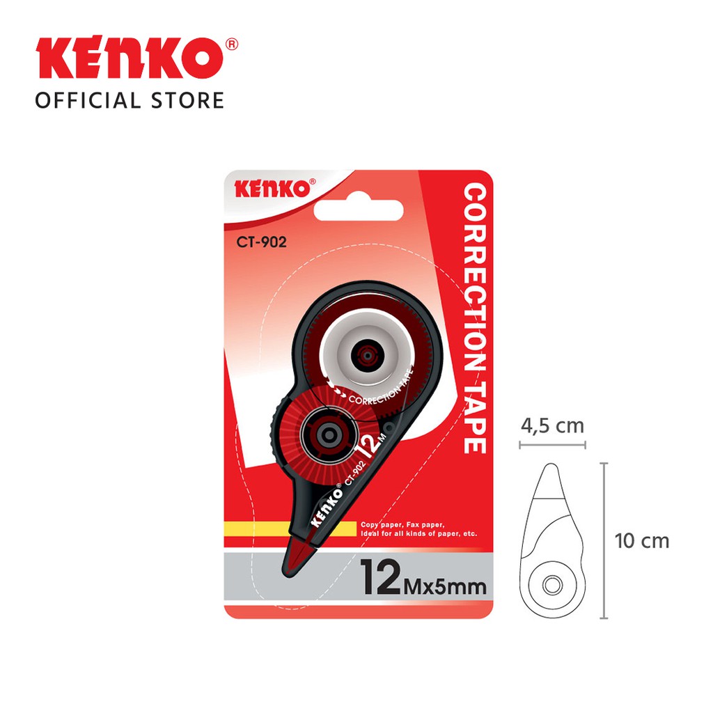 Jual Kenko Correction Tape CT902 (12 M x 5 Mm) Shopee Indonesia