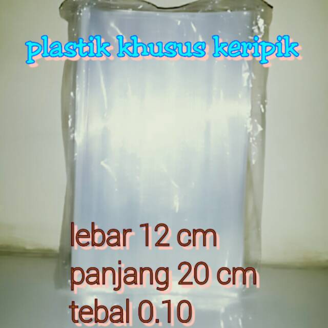 Jual Plastik Keripik L12 P20 Tbl 0 10 1000 Gram Ukuran Satu Kilo