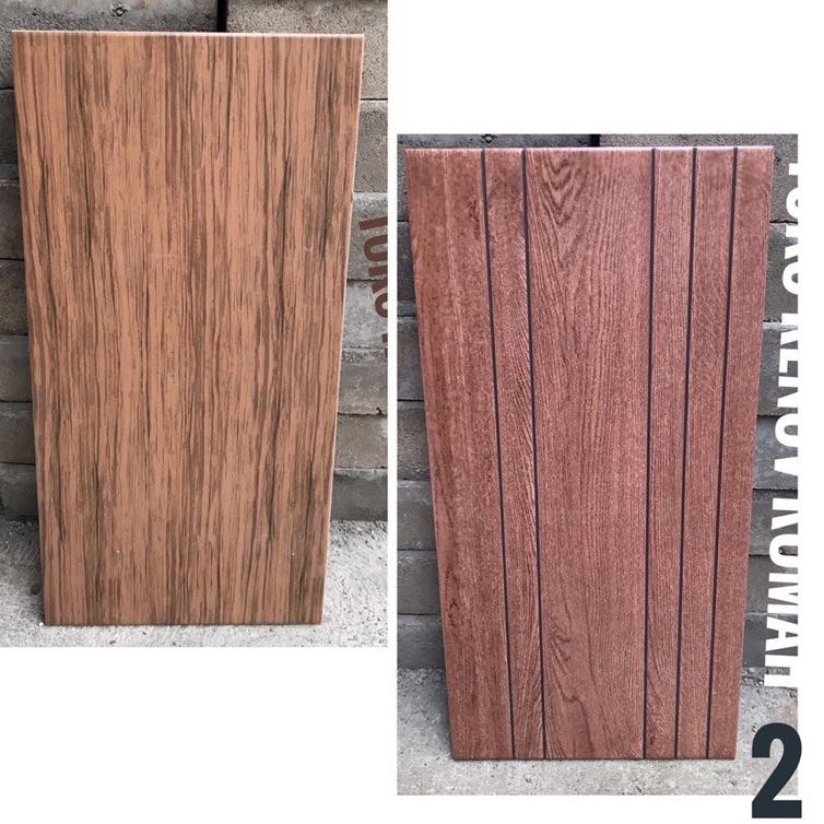 Jual keramik tangga motif kayu / keramik lantai / keramik dinding 30x60