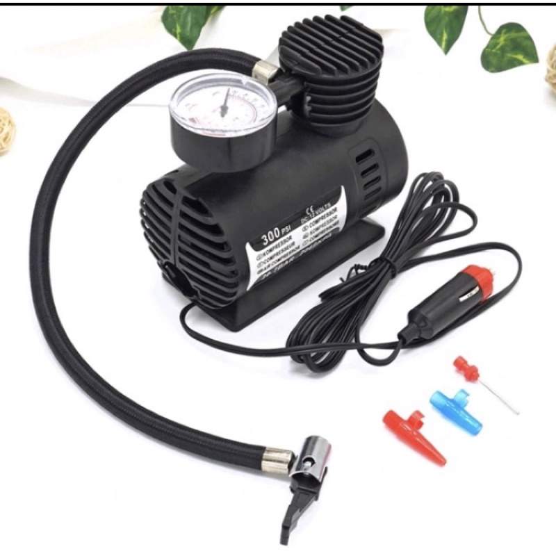 Jual Mini Compressor 12 V Electric Pump 300psi Pompa Ban Mobil Motor ...