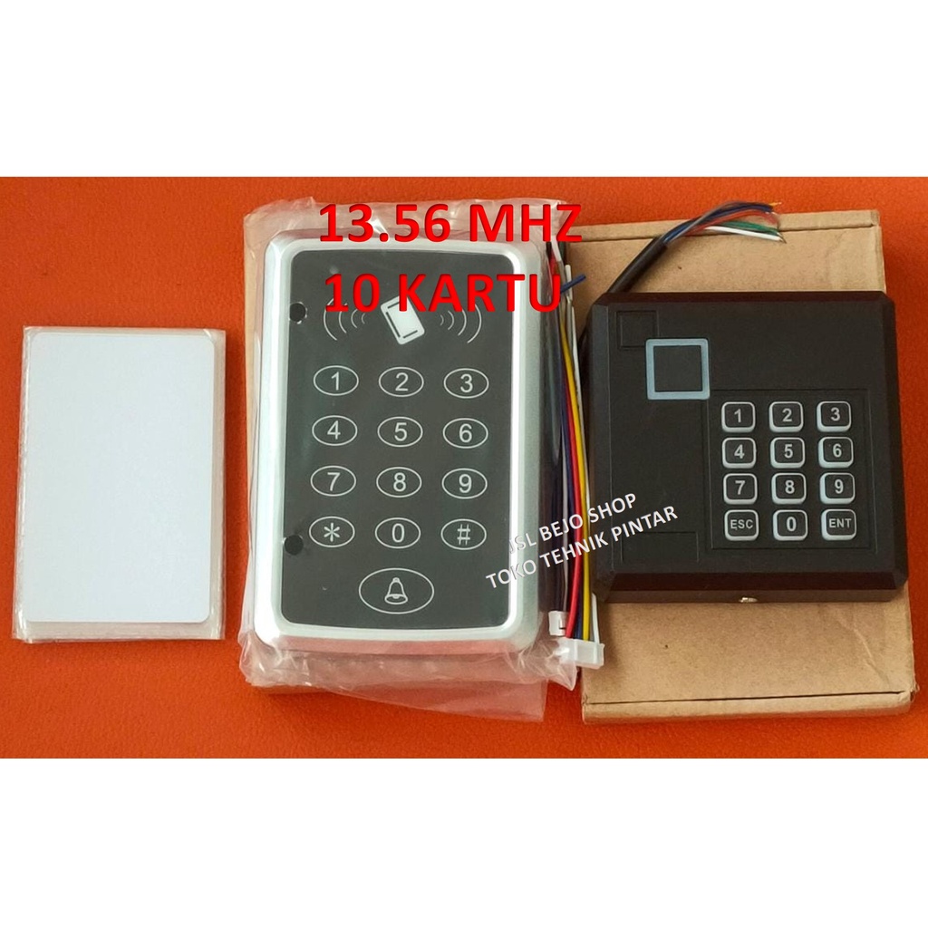Jual RFID MIFARE 13.56MHz ACCESS CONTROL CARD READER KEYPAD LED ...