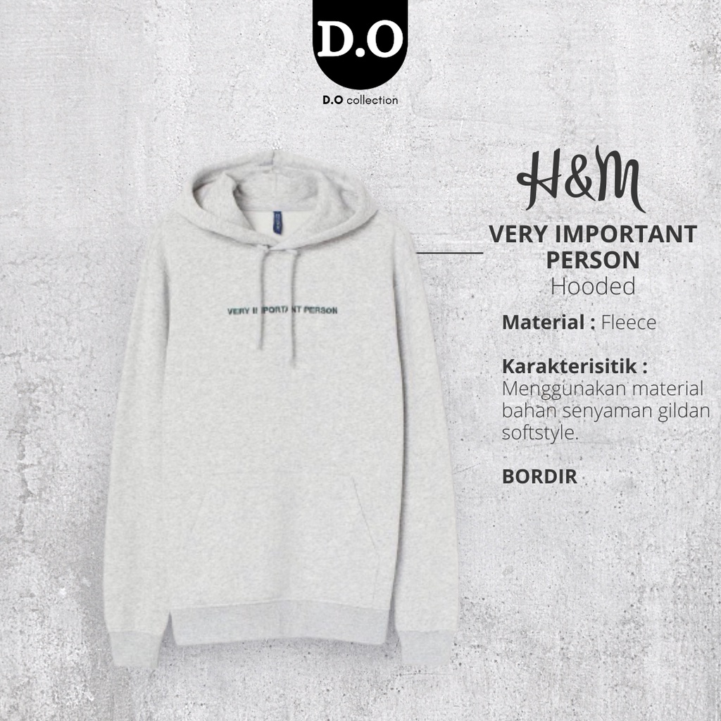 Jual HOODIE H M VERY IMPORTANT PERSON Shopee Indonesia