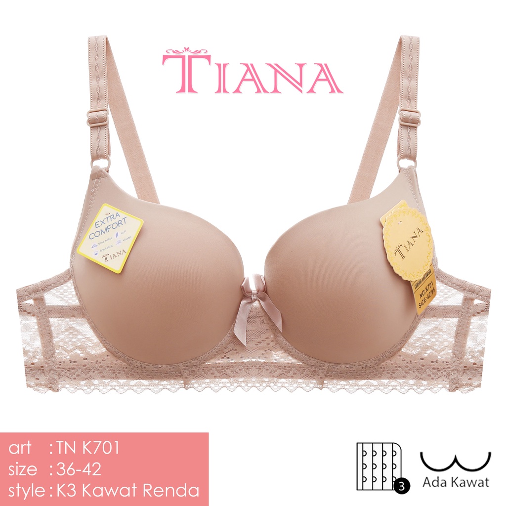 Jual Tiana Push Up Bra Bra Kawat Brukat Art Tn K701 Shopee Indonesia 9642