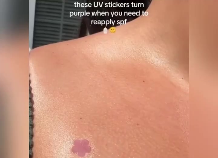 Jual UV Stickers For Sunscreen UV Color Changing Patch Multi-Purpose UV ...
