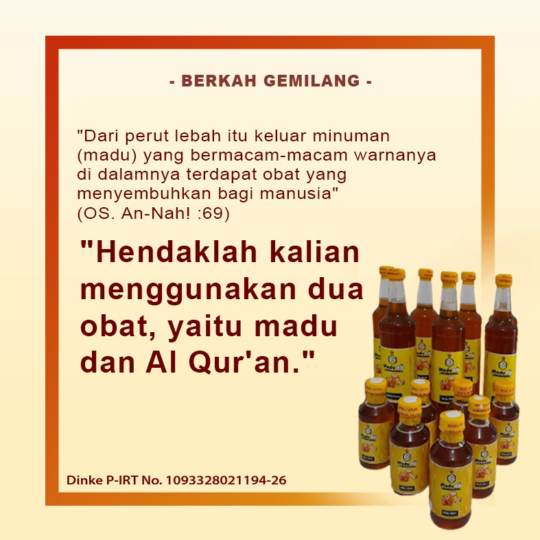 Jual Madu Asli Murni Madu BG Jelas Murninya Nyata Khasiatnya Madu ...