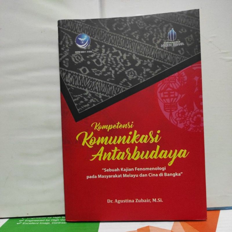 Jual Buku Kompetensi Komunikasi Antarbudaya Sebuah Kajian Fenomenologi ...