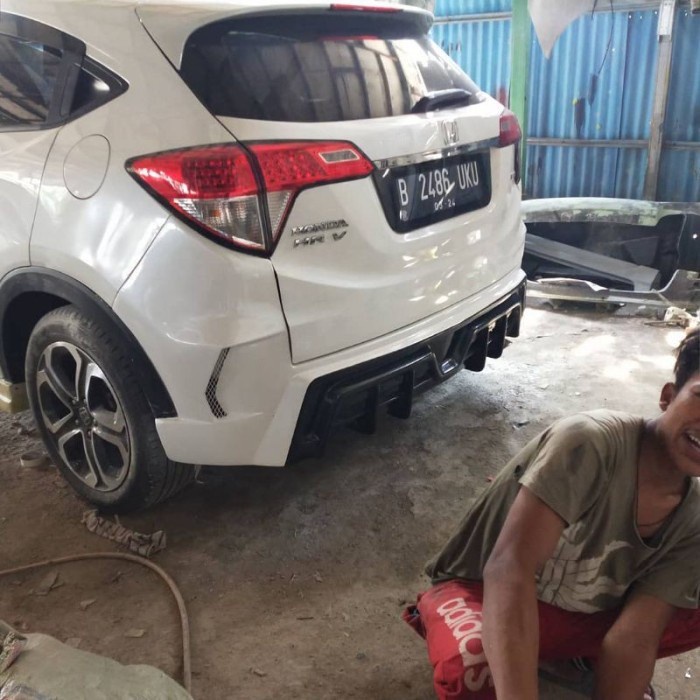 Jual Bodykit Honda Hrv Lambo Bodikit Body Kit Grade A Kuat Tebaal