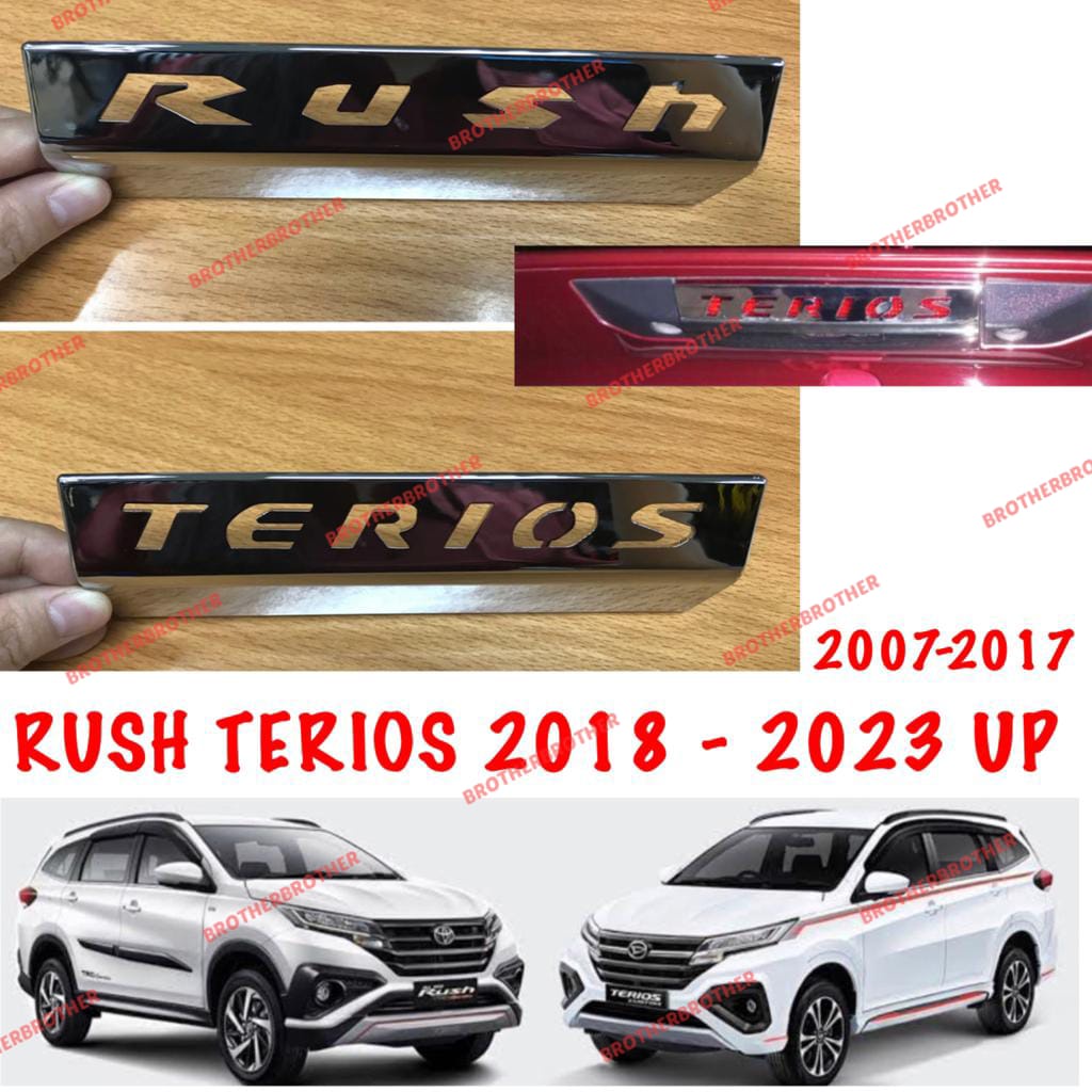 Jual Lampu Spoiler All New Rush Terios 2018 2021 2022 2023 Cover Chrome