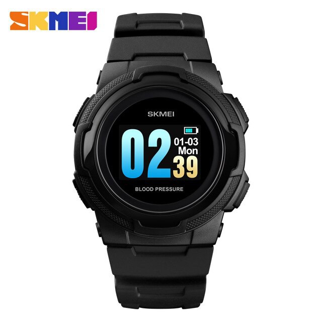 Jual Jam Tangan Pria SKMEI 1438 Jam Tangan Digital Smartwatch Jam Tangan Bluetooth IOS Android Shopee Indonesia
