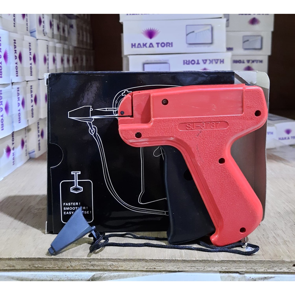 Jual Tag Gun 3737 Alat Tembak Pemasang Label Banderol Harga / Hang Tag ...