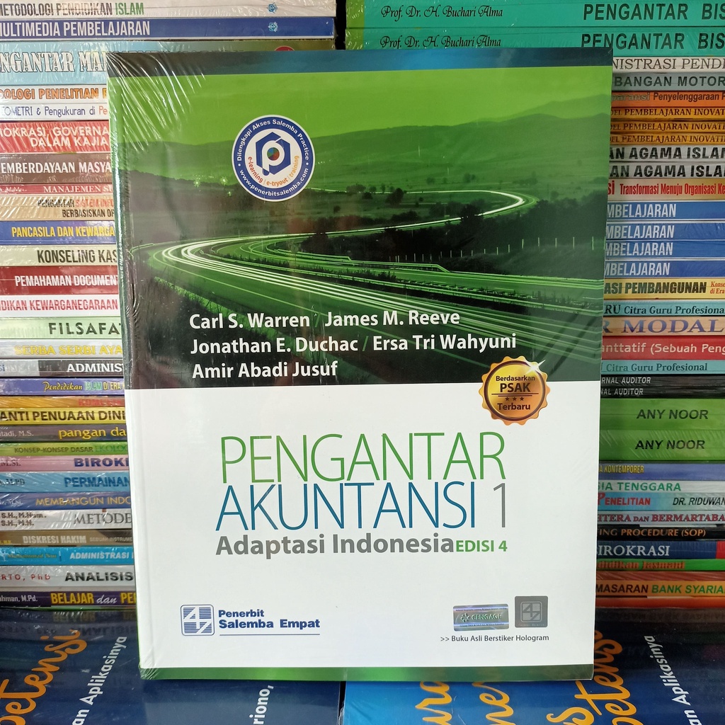 Jual Buku Pengantar Akuntansi 1 Adaptasi Indonesia Edisi 4 - Carl S ...