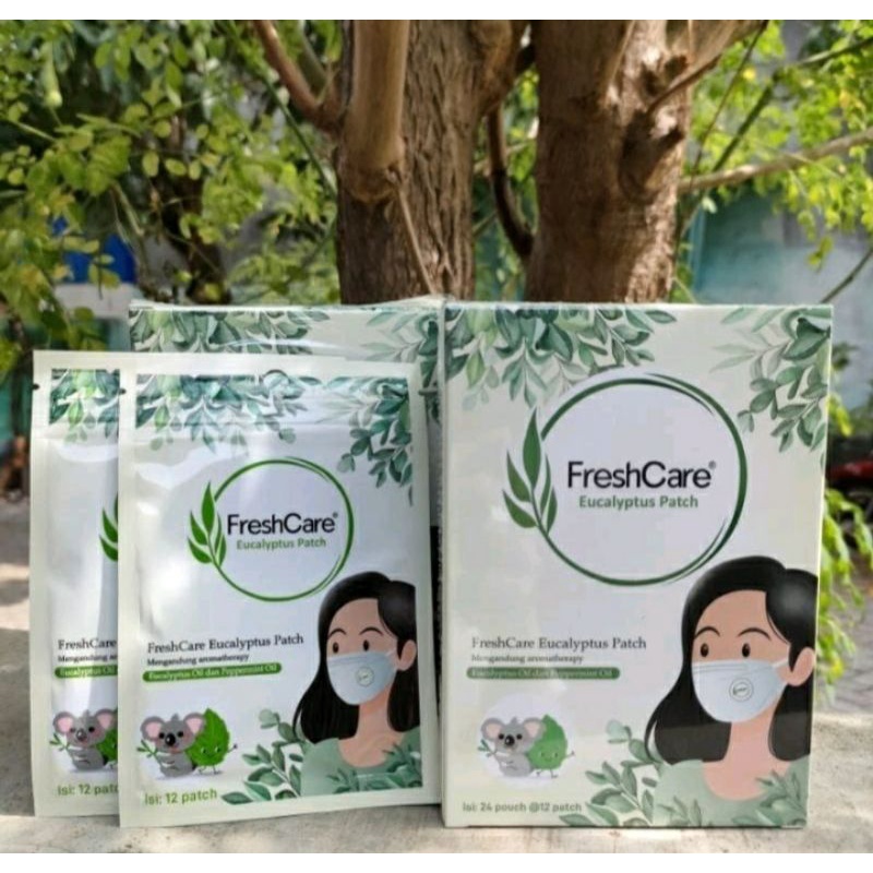 Jual Stiker Masker FreshCare Eucalyptus Isi 12 Tempel DiMasker Murah ...