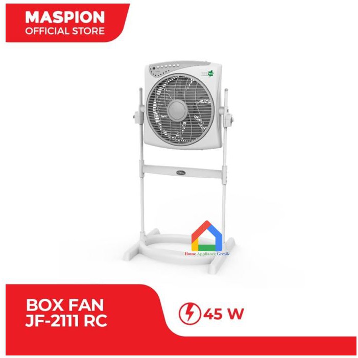 Jual Kipas Angin Box Fan Standing Maspion Jf 2111 Rc Box Fan Standing Maspion Jf2111 Rc 9120