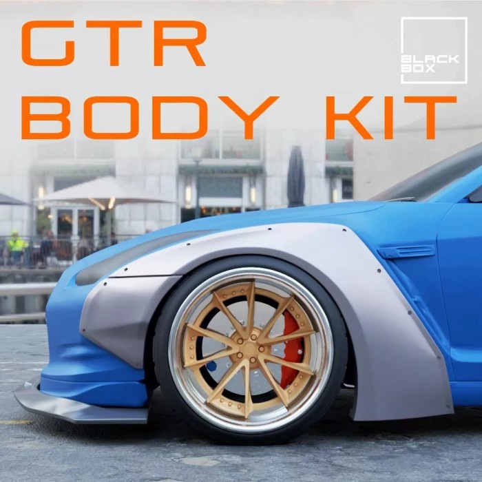 Jual WIDEBODY SET FOR GTR R35 DIECAST MODELS AND RC | Shopee Indonesia