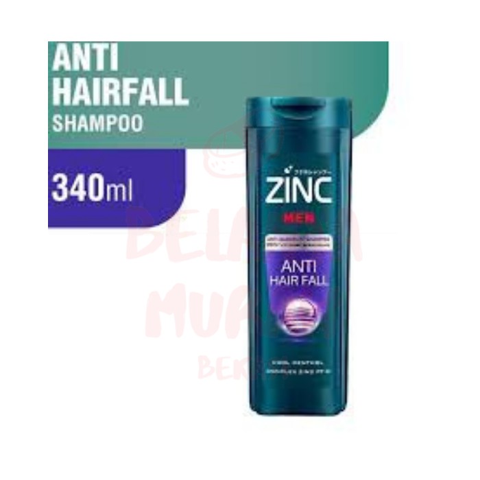 Jual Shampoo ZINC Anti Hair fall Men 340ml Shampo Rambut Rontok Sampo ...