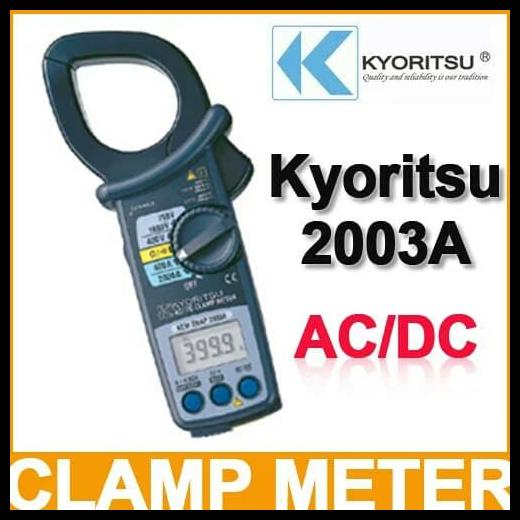Jual Digital Clamp Meter Kyoritsu 2003A | Shopee Indonesia