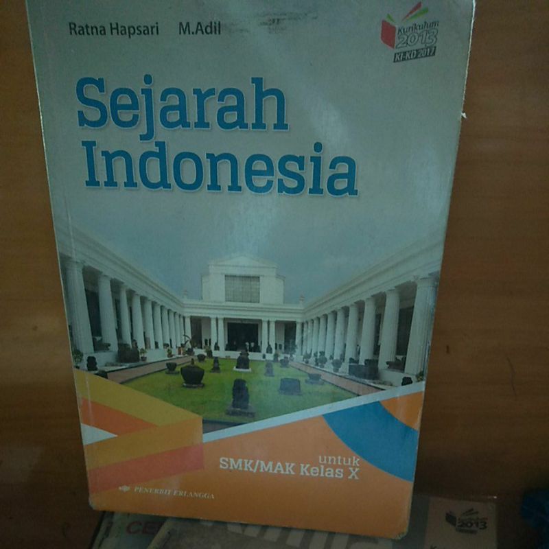 Jual BUKU SEJARAH INDONESIA KELAS 10/X/1 SMK /MAK REVISI ERLANGGA ...