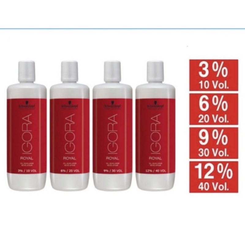 Jual oxydant igora / developer igora campuran cat rambut | Shopee Indonesia