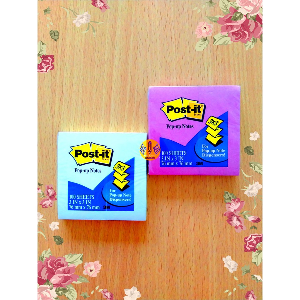 Jual Kertas Memo Warna 3M R330 ALT Pop Up Rf Notes 3”x3” 100L | Shopee ...