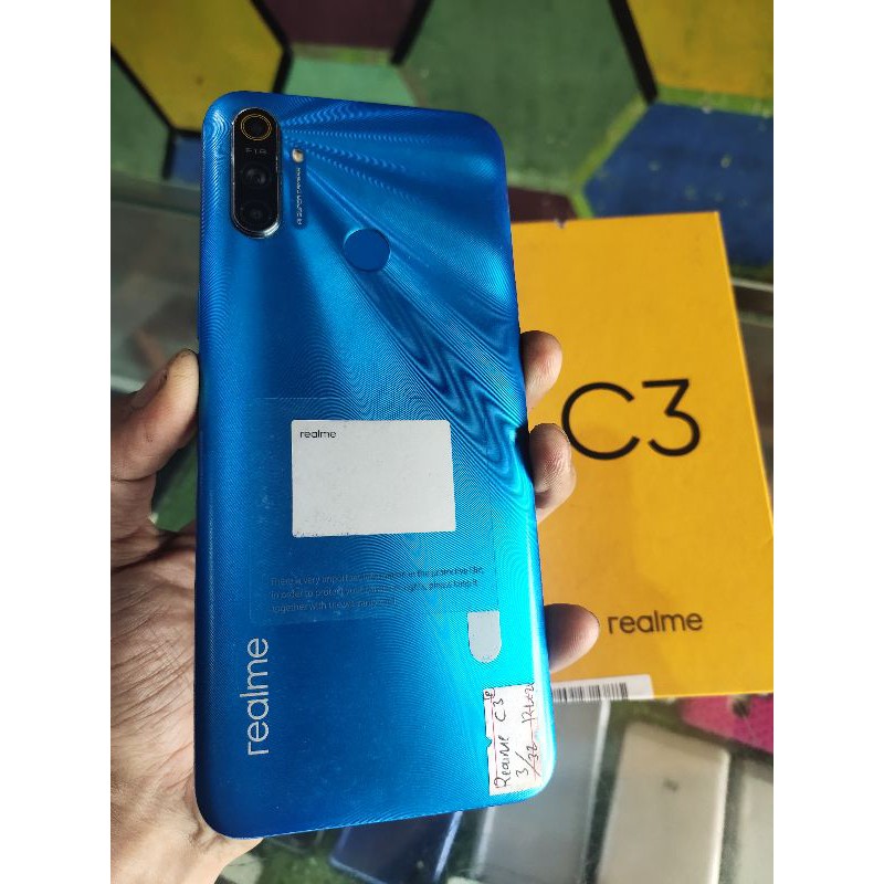 harga seken hp realme c3 ram 4 64