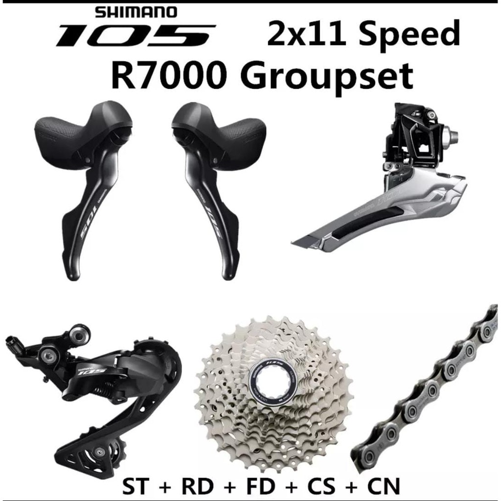 Harga best sale groupset 105