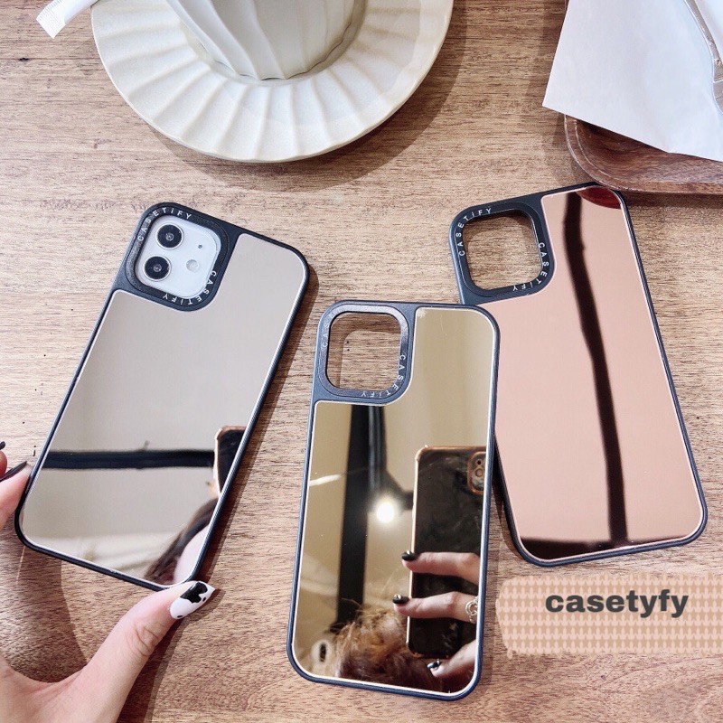 Jual Casetify Case ip 12 11 X XR 8+/7+ 7/8 Mirror Case | Shopee Indonesia