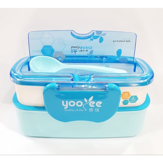 Jual YOOYEE LUNCH BOX SUSUN (2buah) Shopee Indonesia