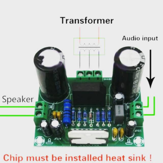 Jual Kit power amplifier tda7293 mono Shopee Indonesia