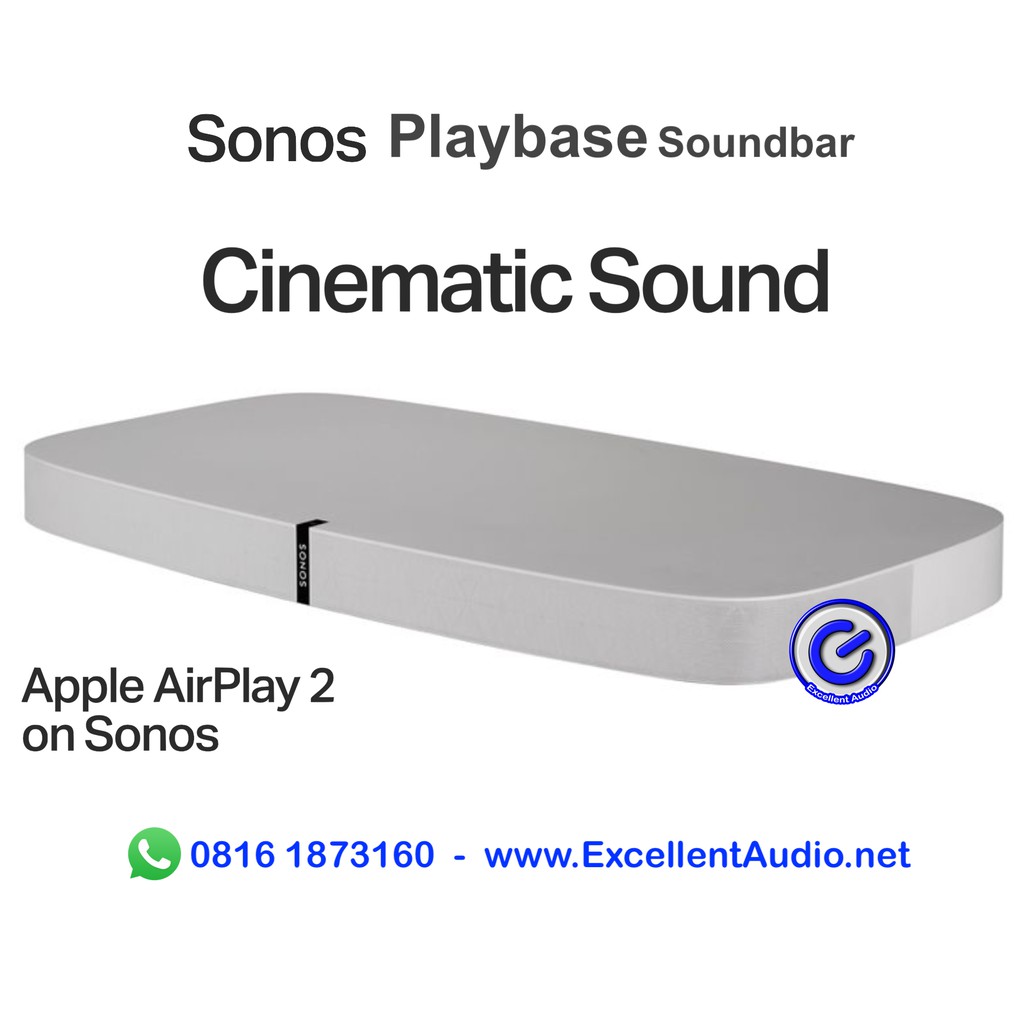 Jual Sonos playbase wireless soundbar soundbase speaker Shopee
