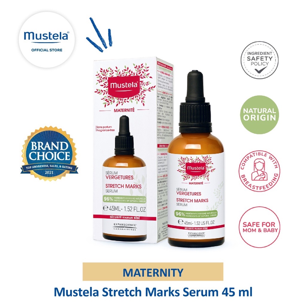 Jual Mustela Stretch Marks Serum 45 ml Shopee Indonesia