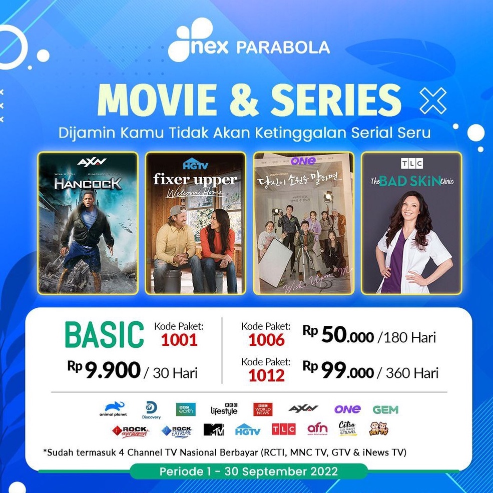 Jual New Basic Nex Parabola Garuda Matrix 180 - 360 hari PROMO (Garansi ...